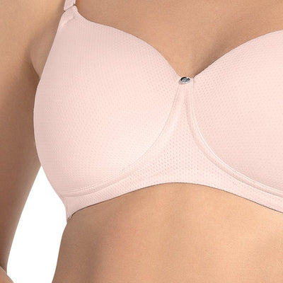 Stay Cool - Padded Non-Wired Cooling Bra - Rosewater