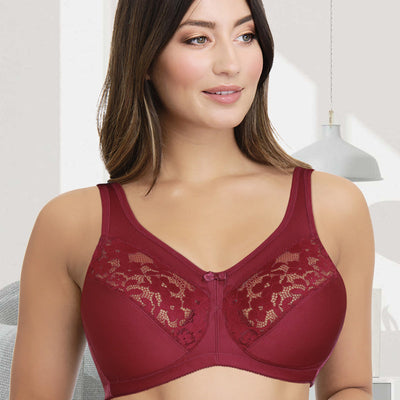 Ultra Support Non-padded Non-wired Bra - Henna