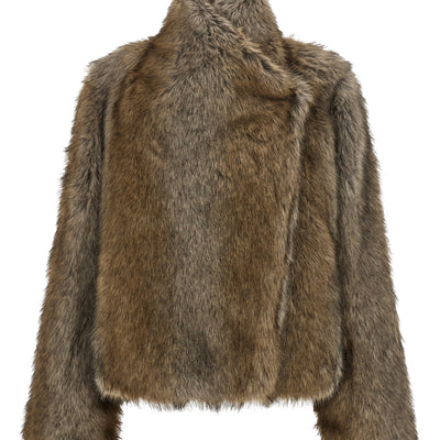 B&B Couture Brigitte First Eco-fur Coat