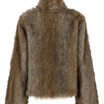 B&B Couture Brigitte First Eco-fur Coat