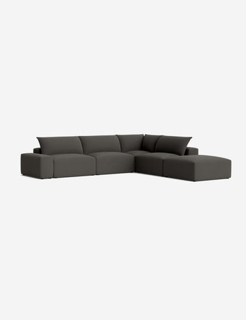 Charcoal Performance Linen