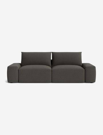 Charcoal Linen Weave