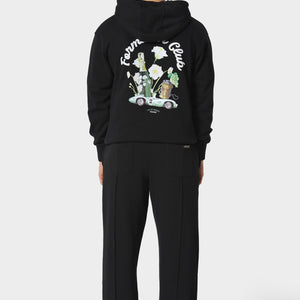 Pas De Monaco Brode Jet Black Sweatpants