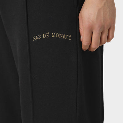 Pas De Monaco Brode Jet Black Sweatpants