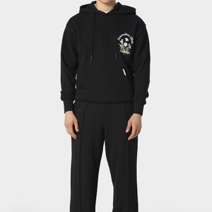 Pas De Monaco Brode Jet Black Sweatpants