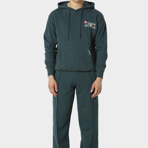 Pas De Monaco Brode Forest Green Sweatpants