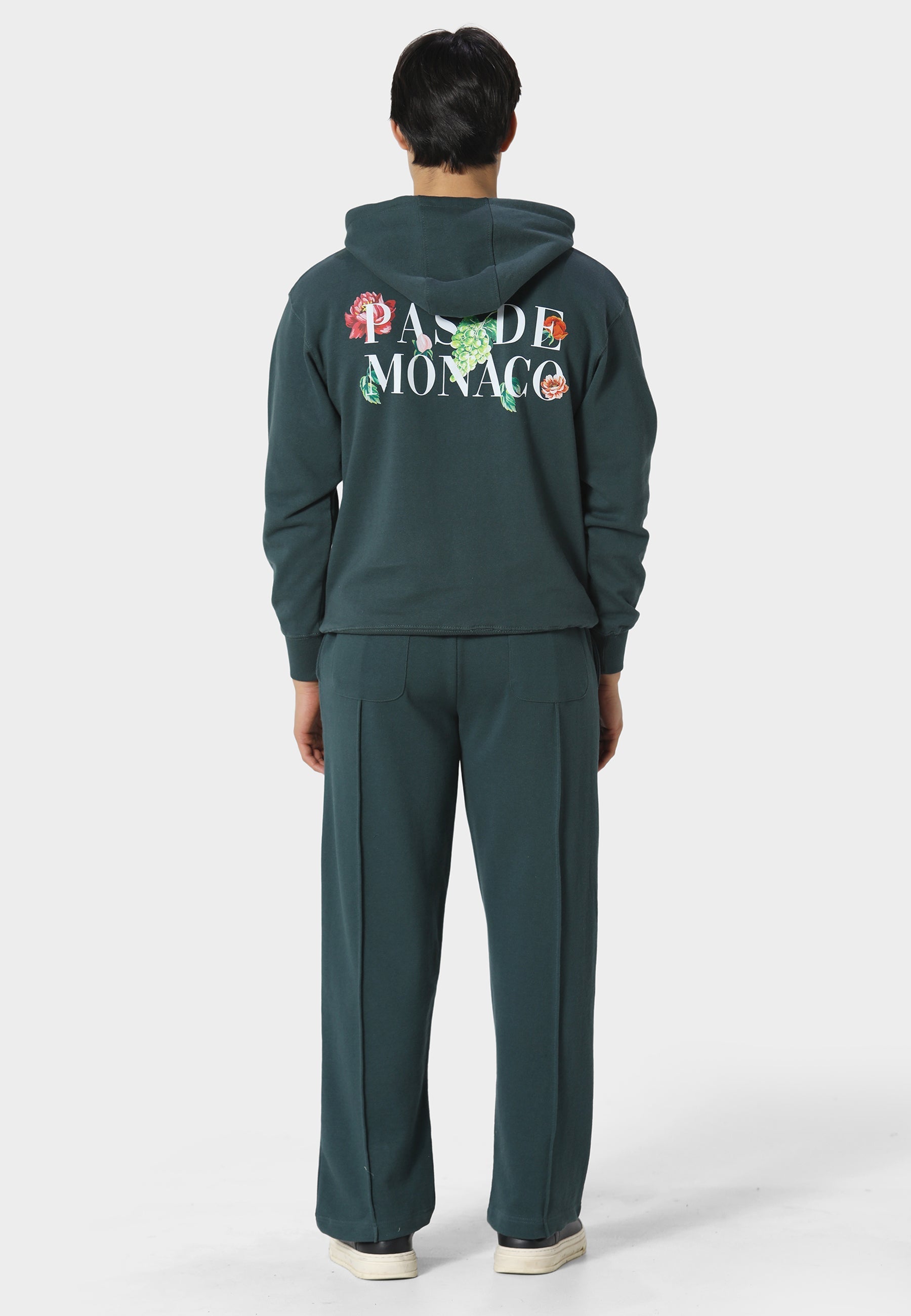 Pas De Monaco Brode Forest Green Sweatpants