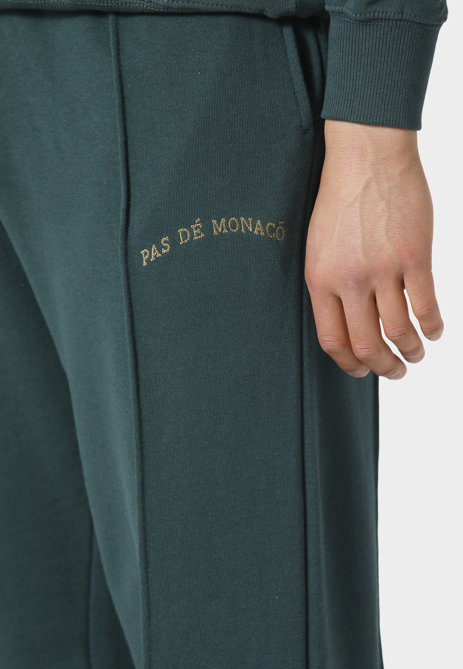 Pas De Monaco Brode Forest Green Sweatpants