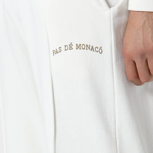 Pas De Monaco Brode Off White Sweatpants