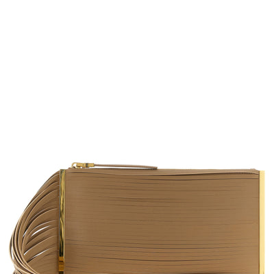 Elisabetta Franchi Fringed Clutch