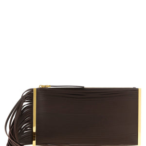 Elisabetta Franchi Fringed Clutch