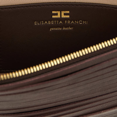Elisabetta Franchi Fringed Clutch