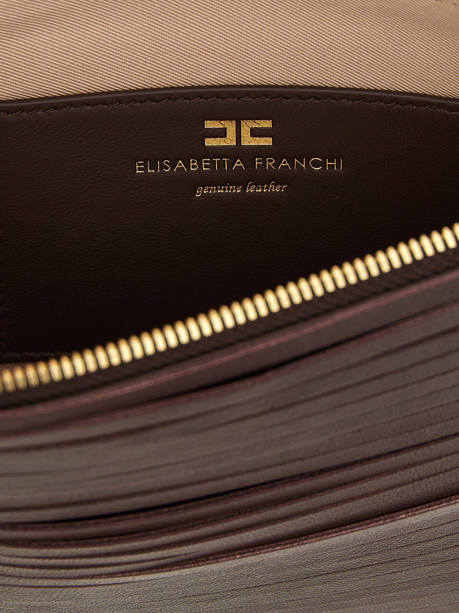 Elisabetta Franchi Fringed Clutch