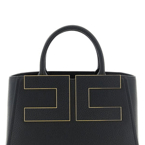 Elisabetta Franchi Maxi Logo Shopping Bag