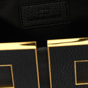 Elisabetta Franchi Maxi Logo Shopping Bag