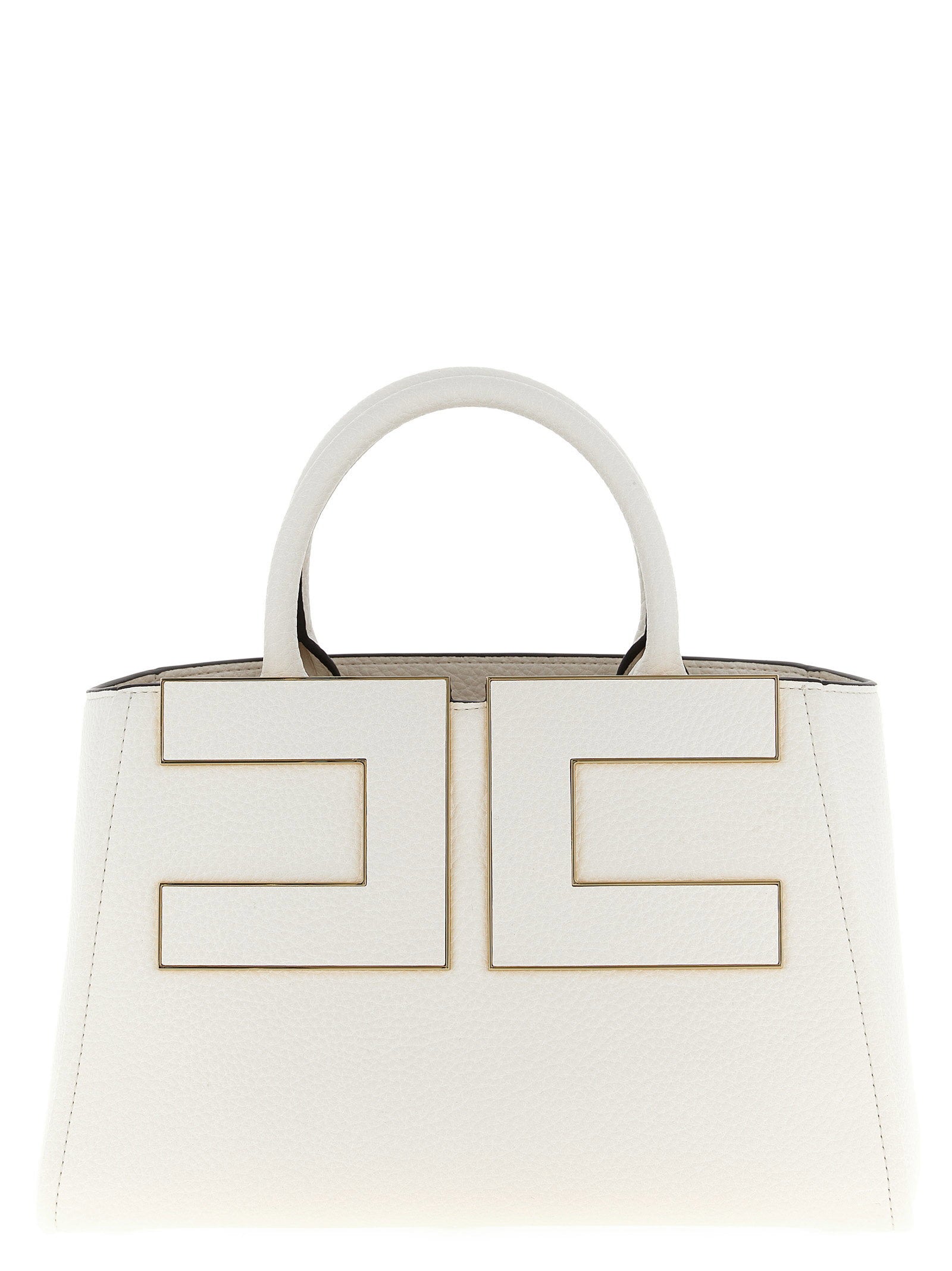 Elisabetta Franchi Maxi Logo Shopping Bag