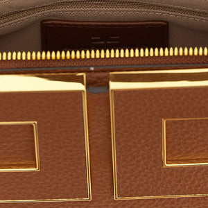 Elisabetta Franchi Maxi Logo Handbag