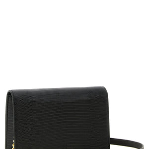 Elisabetta Franchi Lizard Print Crossbody Bag