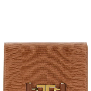 Elisabetta Franchi Lizard Print Crossbody Bag