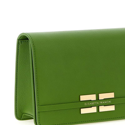 Elisabetta Franchi Logo Shoulder Strap