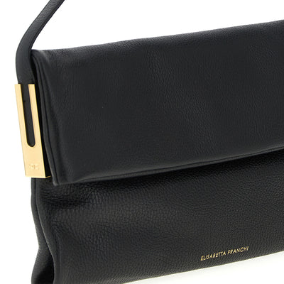 Elisabetta Franchi Logo Shoulder Bag