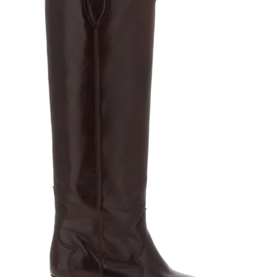 Isabel Marant Denvee Western Style High Boots