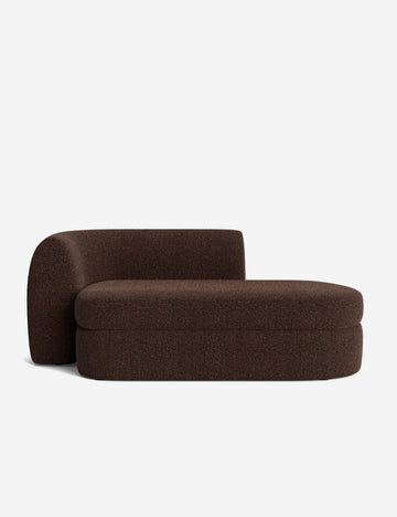 Brown Basket Boucle