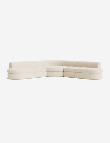 Ivory Modern Boucle