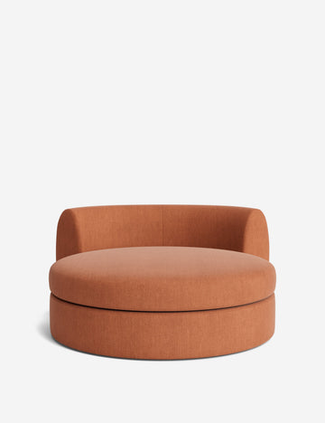 Terracotta Linen Weave