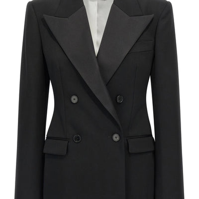 Givenchy Satin Lapel Blazer