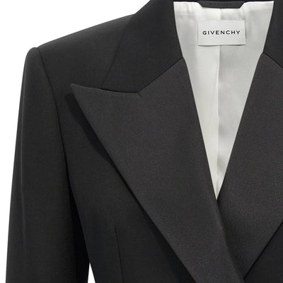 Givenchy Satin Lapel Blazer