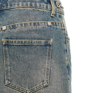 Givenchy Denim Mini Skirt