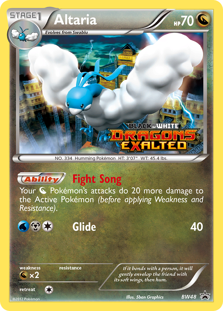 Altaria - BW48 - Promo