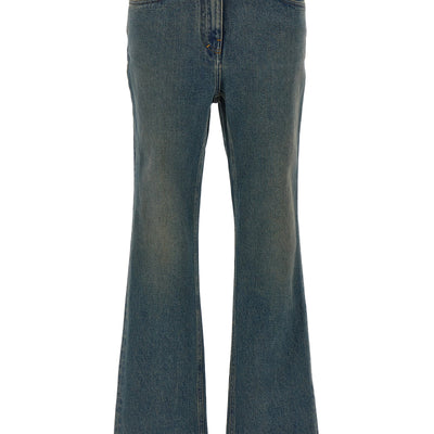Givenchy Chain Jeans With Logo