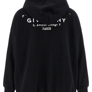 Givenchy Logo Print Hoodie