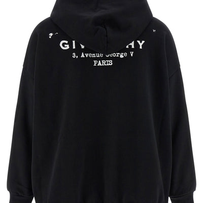 Givenchy Logo Print Hoodie