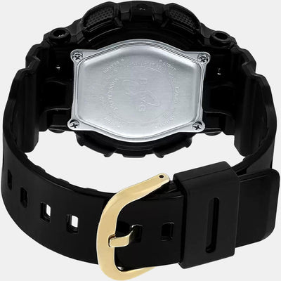 Baby-G Women Quartz Gold Dial Analog-Digital Resin Watch BX015