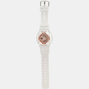 Baby-G Women Quartz Gold Dial Analog-Digital Resin Watch BX016