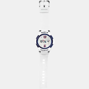 Baby-G Women Quartz White Dial Analog-Digital Resin Watch BX047