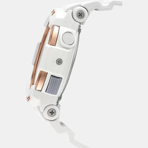 Baby-G Women Quartz White Dial Analog-Digital Resin Watch BX051