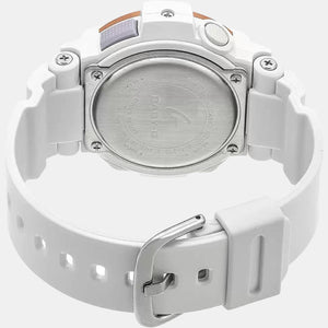 Baby-G Women Quartz White Dial Analog-Digital Resin Watch BX051
