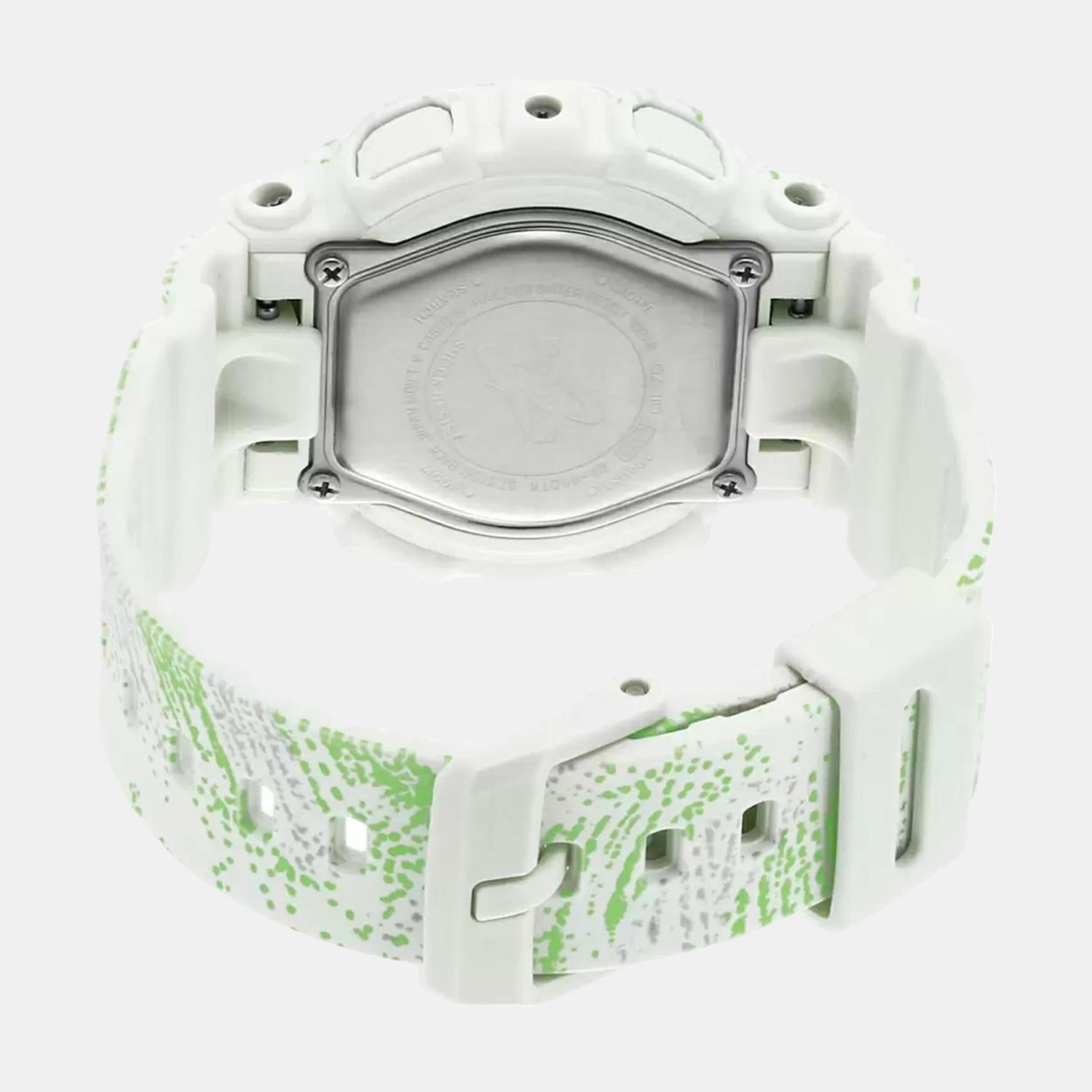 Baby-G Women Quartz Two Tone Dial Analog-Digital Resin Watch BX073