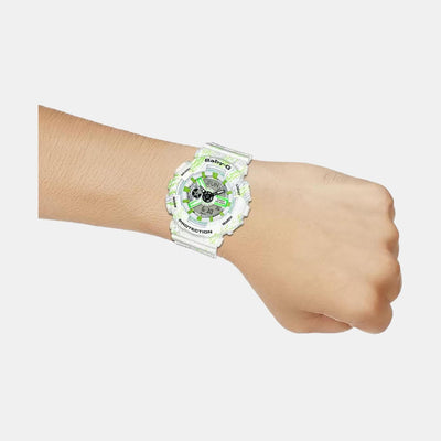 Baby-G Women Quartz Two Tone Dial Analog-Digital Resin Watch BX073