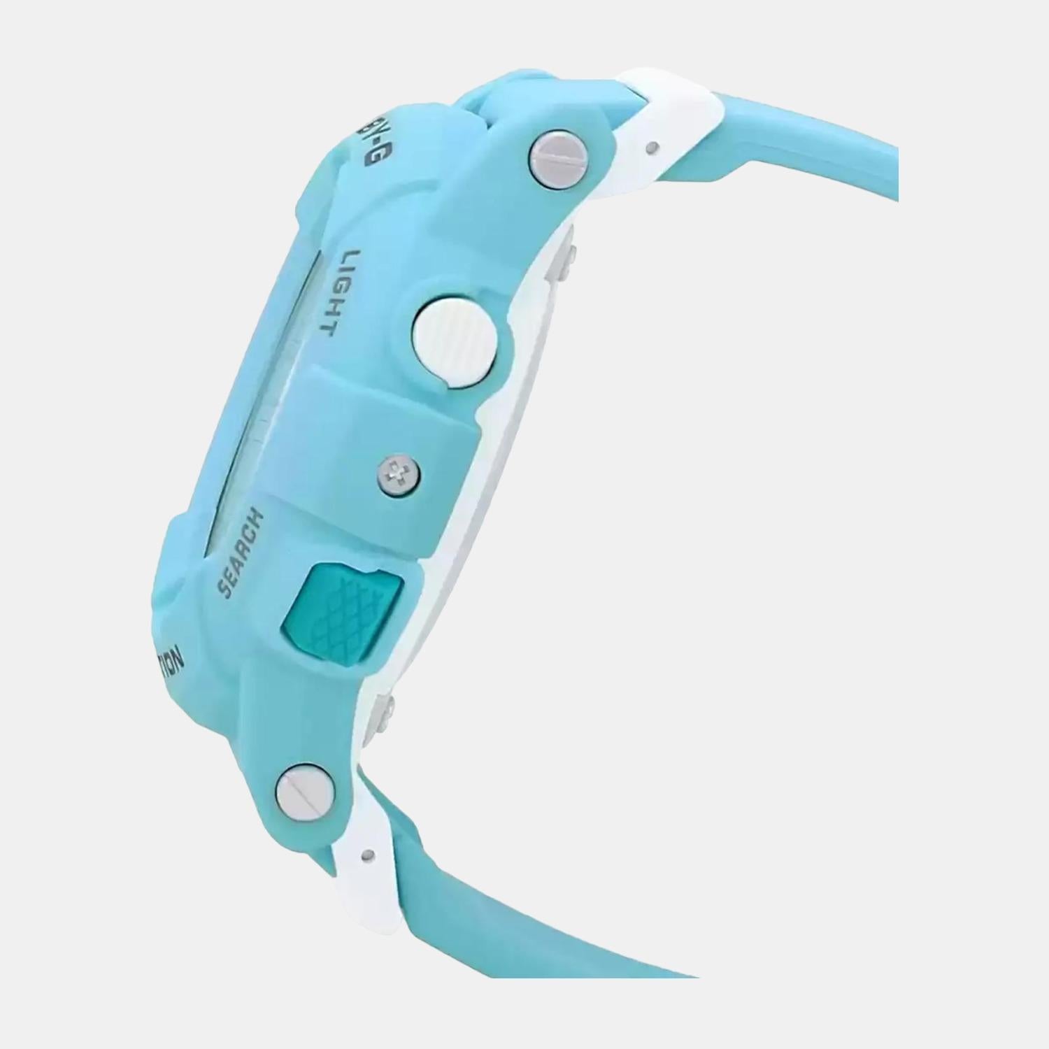 Baby-G Women Quartz White Dial Analog-Digital Resin Watch BX078