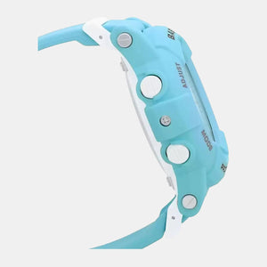 Baby-G Women Quartz White Dial Analog-Digital Resin Watch BX078