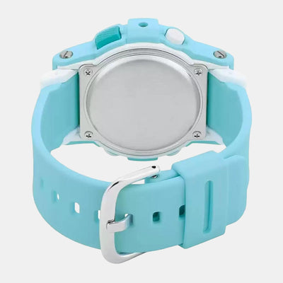 Baby-G Women Quartz White Dial Analog-Digital Resin Watch BX078
