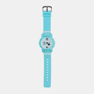 Baby-G Women Quartz White Dial Analog-Digital Resin Watch BX078
