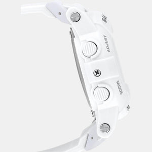 Baby-G Women Quartz White Dial Analog-Digital Resin Watch BX079