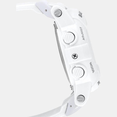 Baby-G Women Quartz White Dial Analog-Digital Resin Watch BX079