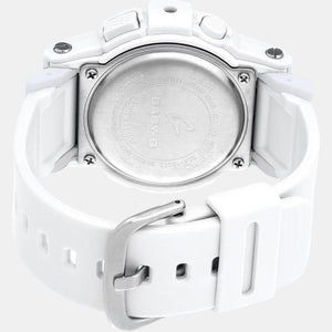 Baby-G Women Quartz White Dial Analog-Digital Resin Watch BX079